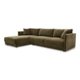 thumbnail image 2 of Moe's Home Collection Bryn Sectional Left Heritage Cedar Green Fabric Sectionals, 2 of 6