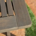 thumbnail image 6 of GDF Studio Rabion Outdoor Acacia Wood Folding Dining Table, Gray, 6 of 8