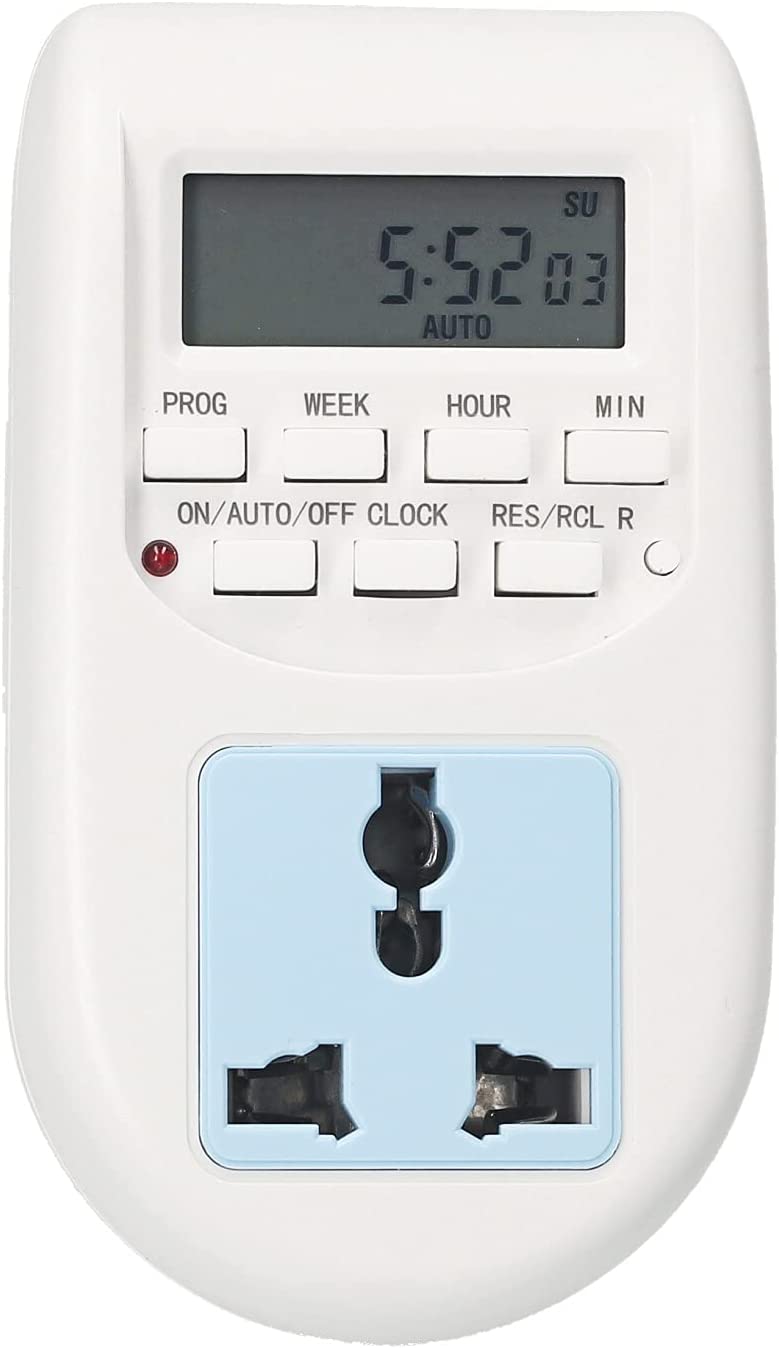 Epcany Plugin Digital Timer Switch Weekly Programmable Electric Timer