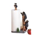 thumbnail image 1 of Soporte para toallas de papel Collections Etc Northwoods Bears Resin, 1 of 2