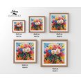 thumbnail image 2 of Bouquet de Roses - Kit de Peinture Diamant Premium Exclusif, 2 of 7