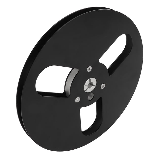 Accesorio para grabadora de cinta de carrete Reelto, carrete de cinta de grabación vacío de 1/4 de 7 pulgadas, carrete de cinta vacío, diseño elevado