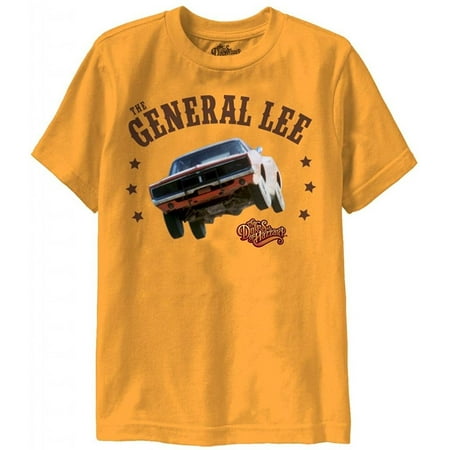 - Dukes of Hazzard General Lee Youth Gold T-shirt
