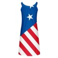 thumbnail image 4 of Vestido sin Mangas para las Mujeres Día de la Independencia Patriótica Impreso Fit Suelto, Suspendientes Casuales para el Uso Diario, de Vacaciones Y de Verano, 4 of 6