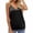 F152-Black, variant on Women's Tank Tops Satin Camisole Tank Top Strappy Sleeveless Undershirt For Layering Casual Wear Dressy Blouses Trendy Tank Tops