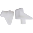 thumbnail image 1 of HUGFEGWE 100PCS Shelf Support Pegs Shelf Bracket Pegs with Plastic for Kitchen Bookcase Shelf Cabinet Closet Shelf Pins Support White 5mm/0.20" CJB91-25573, 1 of 7