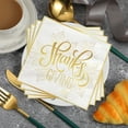 thumbnail image 6 of FeiFu 16 Pieces Thanksgiving Disposable Plates Turkey Pumpkin Themed Paperboard for Dinners Outdoor Feasts Autumns Napkins Fall Decorations Thanksgiving Party Supplies​, 6 of 6