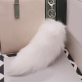 thumbnail image 6 of Fashionable Foxes Tail Key Rings Faux Foxes Tail Keychain Plush Bag Decoration Fashionable Key Chain Accessory, 6 of 9