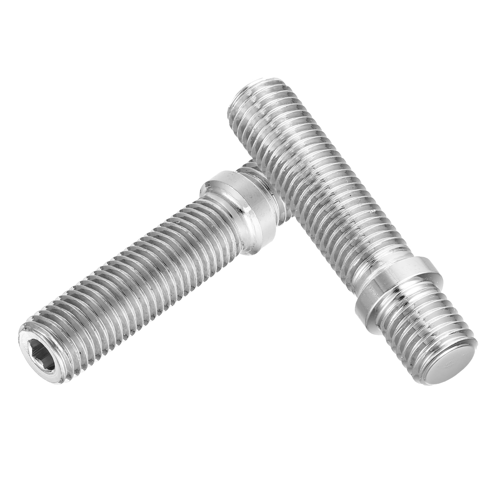 Unique Bargains M12x1.5 to M12x1.5 58mm Wheel Stud Fit for BMW - Pack of 10 Silver Tone
