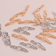 thumbnail image 1 of 15pcs 40x7mm Long Hollow Letters Mama Hearts Connector Pendants Necklaces Bracelets Handmade Mother's Day Making Accessories Gao Jinjia LED, 1 of 2