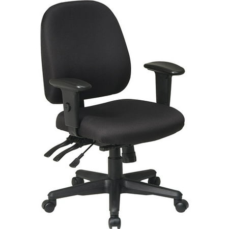 Office Star Products Work Smart Ergonomics Chair Black Ergonomics Chair Black