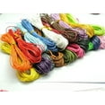 thumbnail image 3 of U8MO 100 Meters Waxed Cotton Beading Cord Thread Line 1mm Jewelry Making String-Light Coffee, 3 of 6