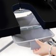 thumbnail image 1 of Orinal para silla de ruedas, plástico ABS, reutilizable engrosado, fácil de limpiar, accesorios Lavabo para silla de ruedas para ancianos Práctico con - gris Yinane Cuchara para silla de ruedas, 1 of 8