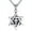 Pendant Only, variant on Elfasio Star Of David Messianic Cross For Men S Stainless Steel Pendant Necklace Chain