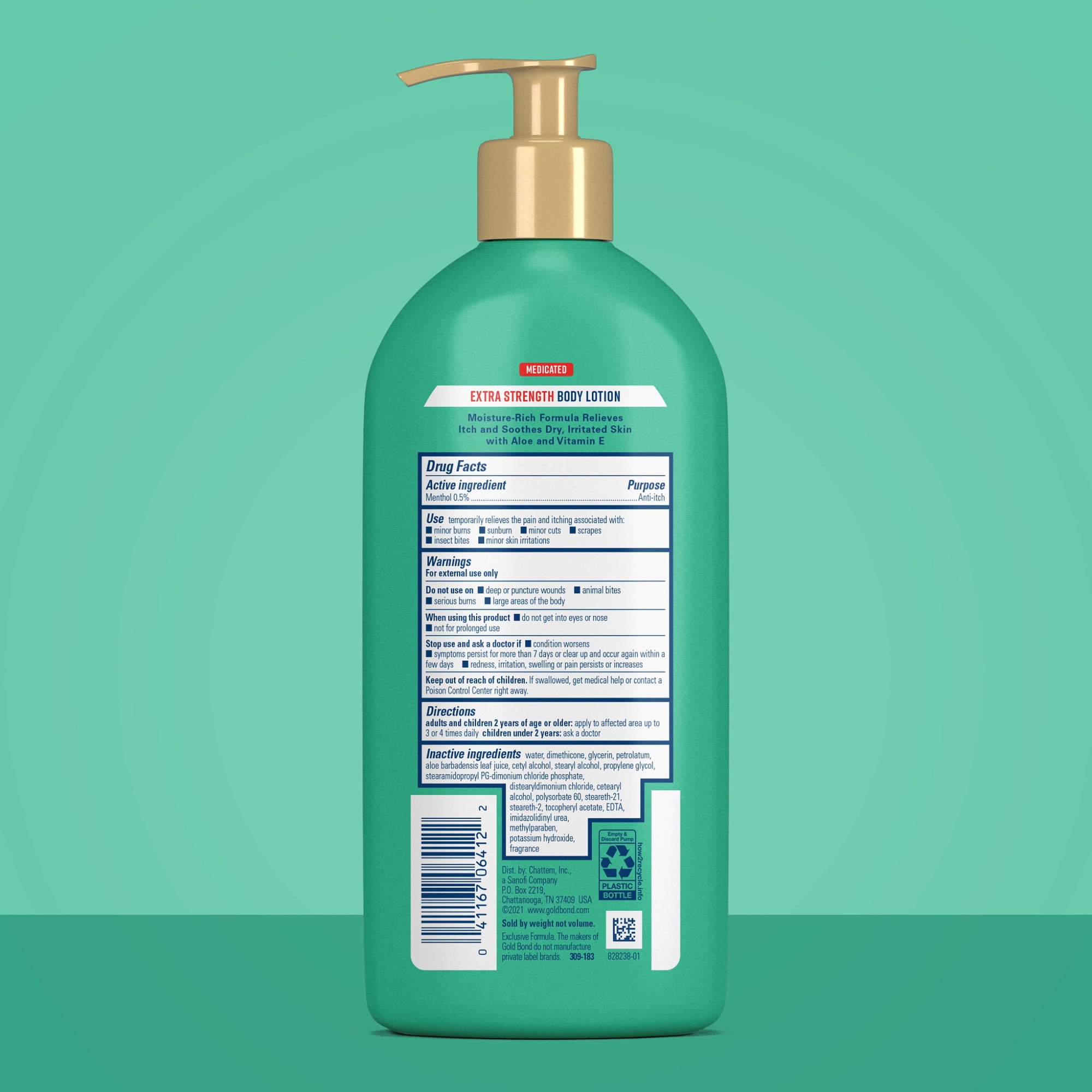 Gold Bond Medicated Extra Strength Body Lotion, Moisturizes, Relieves and Soothes, 14 oz. Gold Bond Lotion