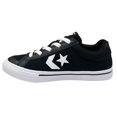 thumbnail image 2 of Converse Little Boys Slip-on Skate Sneaker Sz 11 Black-White Canvas Casual Shoes, 2 of 6
