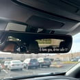thumbnail image 3 of I Love You Drive Safe Mirror Sticker, Cute Car Decals for Women, Rear View Mirror Sticker, Inspirational Car Accessories, Pink Car Decor, Valentine’s Day Gifts for Her or Him(Blue,5pcs), 3 of 10
