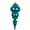 Teal, variant on Vickerman 14" Teal Matte Finial Ornament