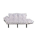 thumbnail image 2 of Flower Futon Couch, Butterflies and Wildflowers Pattern Blooming Summer Ornamentation Feminine Corsage, Daybed with Metal Frame Upholstered Sofa for Living Dorm, Loveseat, Multicolor, by Ambesonne, 2 of 4