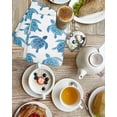 thumbnail image 4 of Blue Coastal Turtle Kitchen Dish Towels for Drying Dishes Set of 3, Ocean Beach Nautical Marine Life Waffle Weave Microfiber Hand Tea Bathroom Towels Quick Dry & Absorbent Towel 15.7x23.6, 4 of 7