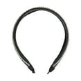 thumbnail image 3 of Unique Bargains 1 Pc Headband Faux Pearls Sequins Hair Accessories for Women Black, 3 of 5