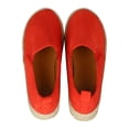 thumbnail image 5 of Women Fabric Round Toe Espadrille Slip On Flatform Sneakers 18214, 5 of 6