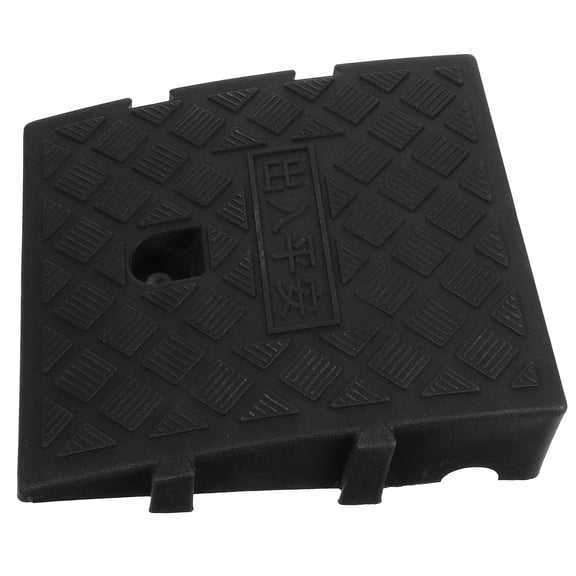 Healifty Versatile Curb Ramp Black for Vehicles Use Heavy Duty Easy to Install