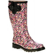 Ladies Printed Rain Boots