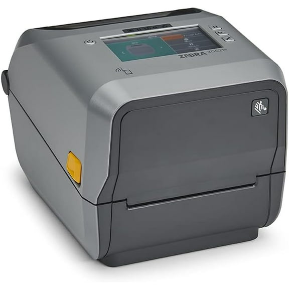 Restored Zebra ZD621 300 dpi Direct Thermal Desktop Barcode Label Printer with Color Touch LCD – 4″ Print Width, USB/Serial/Ethernet/802.11ac Wi-Fi – Model ZD6A143-D01L01EZ (Refurbished)