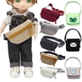thumbnail image 6 of Fashion Accessories Purse PU Leather Bag Vest Cloth Bag Doll Accessories Dolls Backpack 10, 6 of 8