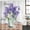 Lavender SlateBlue Ivory, variant on Polyester Fabric Purple Lavender Shower Curtain, Spring Daisy Butterfly Plants Watercolor Blue Waterproof Bathtub Curtain Bathroom Decor Set with Hooks 60 x 72 Inches