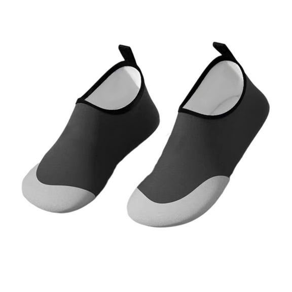 Luogg Girls Water Shoes For Beach Pool Outdoor Lightweight Non Slip Comfortable Sandals For Toddler Kids 2 10 Years Size 2.5-3 years Black