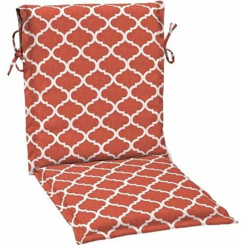 Mainstays Outdoor Patio Sling Chair Cushion, Multiple Patterns