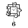 thumbnail image 1 of Reloj de pared resistente y duradero para colgar en la cocina o el dormitorio. 30cm x 45cm, 1 of 9