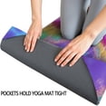 thumbnail image 3 of Colorful Tie Dye Pattern Hot Yoga Mat Towel Non Slip for Hot Yoga - Quick-Drying Yoga Mat Cover with 4 Corner Pockets with Travel Bag - Hot Yoga Towel Non Slip Grip Moisture Wicking Sweat 70"x26", 3 of 6