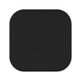 thumbnail image 1 of bedienty Square Door Stopper Solid Color Detachable Adhesive Punch-free Home Protective Wall Protector Bedside Table Bumper Black, 1 of 6