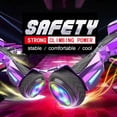 thumbnail image 3 of HOVERSTAR Hoverboard Chrome Color Flash Wheel with LED Light Self Balancing Wheel Electric Scooter （ HS2.0 version ）, 3 of 7