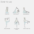 thumbnail image 5 of Yoga Exercise Strap with Adjustable D-Ring Buckle Loop , for Pilates Dance Gymnastics, 5 of 5