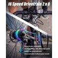 thumbnail image 2 of Ambifirner 700c Lightweight Road Bike with 17-Speed Shimano Gearing, City Commuting Road Soft Ride, Ideal Gift for Men and Women, 2 of 9