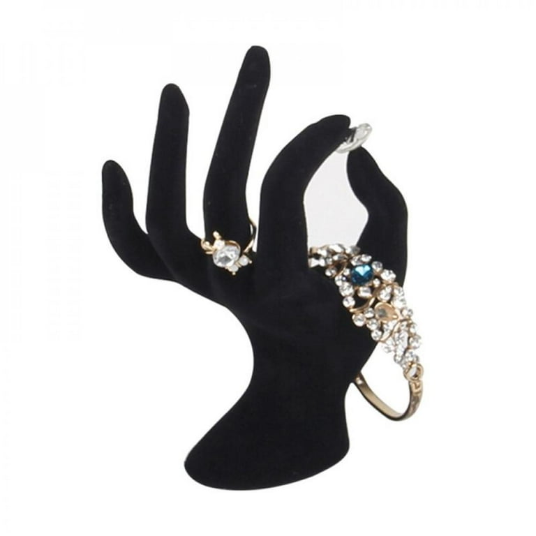 Jewelry Display Holder Plastic Mannequin Hand Jewelry Display Jewelry Stand  Necklace Bracelet Ring Watch Holder Compatible With Home Organizat