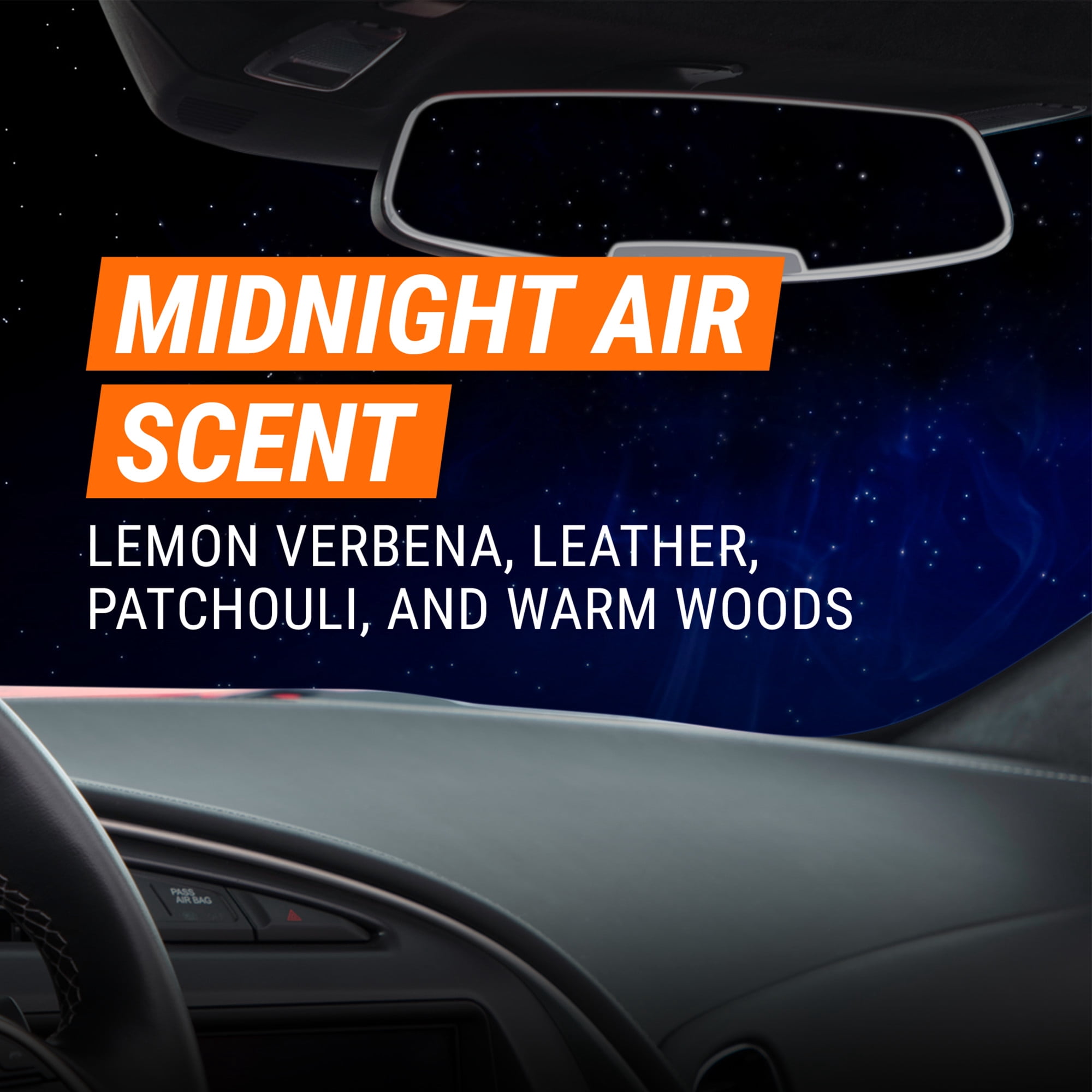 Armor All FRESH fx Smoke X Rapid Odor Eliminator – Midnight Air Scent (2 ounces)