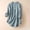Blue, variant on Mexican Tops for Women Summer Thin Solid Shirts Bohemian Tunic Fiesta Plus Size Boho Peasant Blouses Stand Collar 3/4 Sleeve Linen Top
