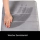 thumbnail image 4 of Alfombrilla de baño superabsorbente, de espuma viscoelástica de lujo Coretex con base GripTex, antideslizante para baño y bañera, fácil de limpiar y duradera (gris), 4 of 7