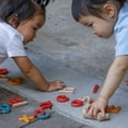 thumbnail image 4 of PlanToys® Lower Case Alphabet Wooden Learning Set for Kids Ages 3+ | Montessori Educational Resource for Literacy, Letter Recognition & Spelling | Eco-Friendly Early Language Development Tool, 4 of 6