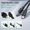 thumbnail image 2 of Cable de alimentación EAZUSE para Starlink Mini DC macho a Type-C macho, 2 of 6
