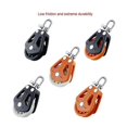 thumbnail image 2 of Sailboat Pulley Nylon Crane Pulley Block Lifting Single Pulley Swivel Sailing Pulley, 2 of 5