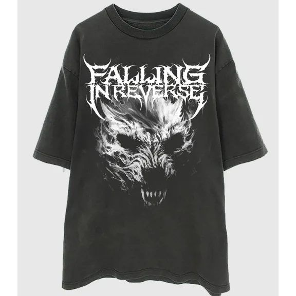 Falling In Reverse shirt Wolf 100% Cotton Unisex Shirt