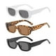 thumbnail image 1 of 3 Piezas Gafas De Sol Rectangulares Estilo Vintage Casual, 1 of 5
