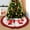 B, variant on Nkmbld Vintage Christmas Tree Skirt 35inch Christmas Tree Skirt Christmas Tree Bottom Decoration Tree Collar for Merry Christmas Party Decoration, Red
