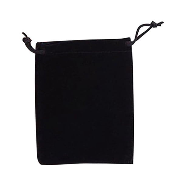 Bolsa de almacenamiento con cordón de PEVA - Portátil, 9x12cm, a prueba de polvo, estilo fresco - para guardar objetos pequeños en viajes o negocios